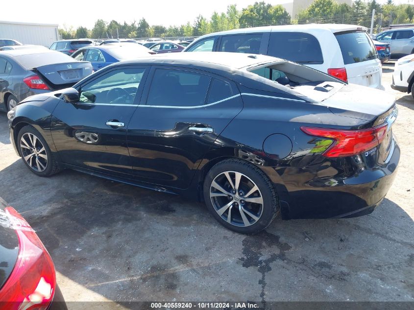 2017 Nissan Maxima 3.5 S VIN: 1N4AA6AP8HC423327 Lot: 40559240