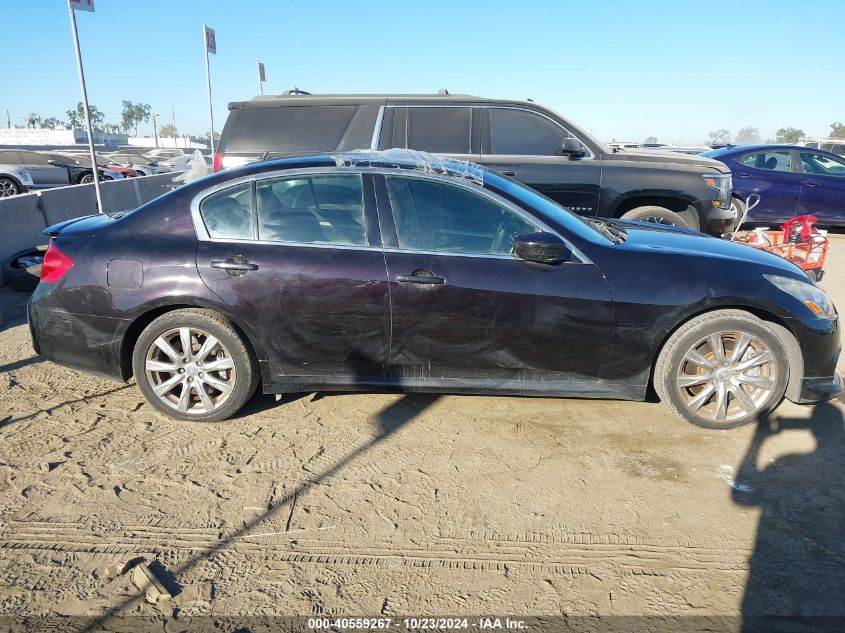 2011 Infiniti G37 Limited Edition VIN: JN1CV6AP0BM500297 Lot: 40559267