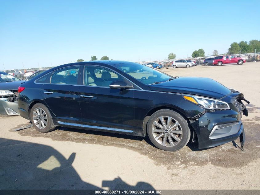 5NPE34AF1HH544352 2017 Hyundai Sonata Limited