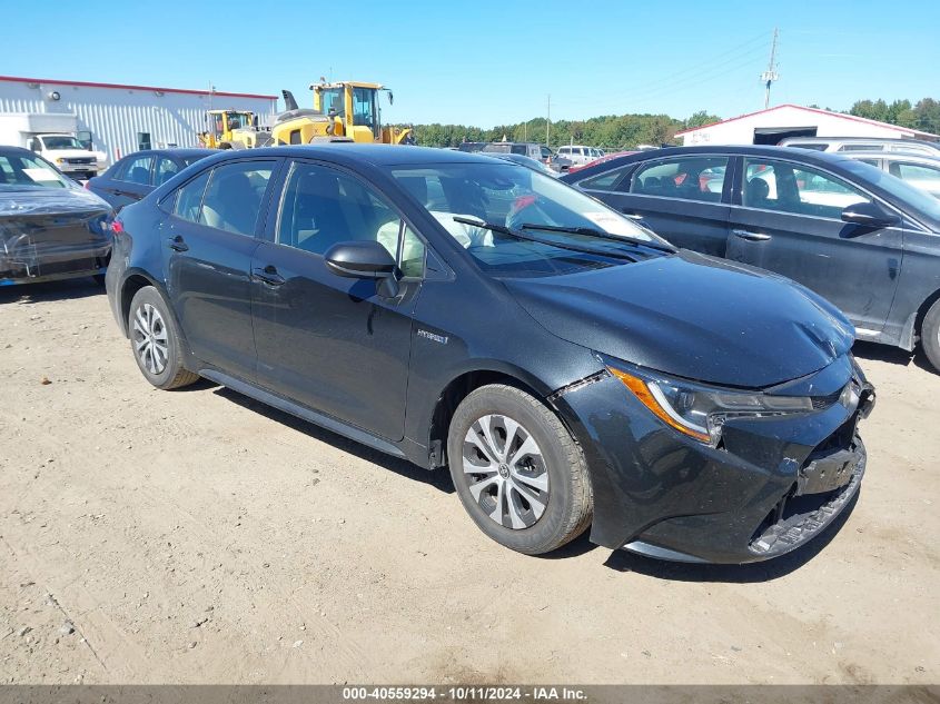 JTDEAMDE4MJ006464 2021 Toyota Corolla Hybrid Le