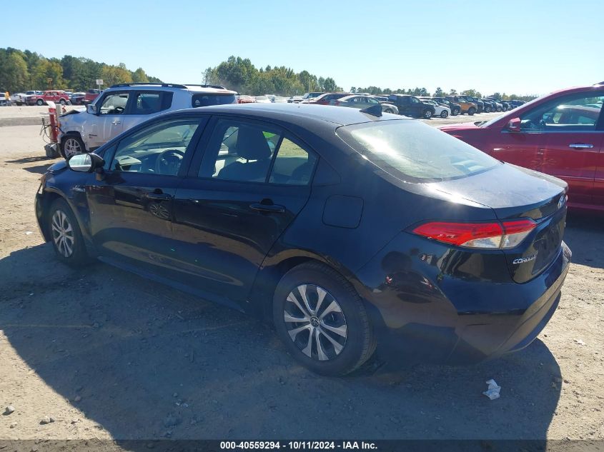 JTDEAMDE4MJ006464 2021 Toyota Corolla Hybrid Le