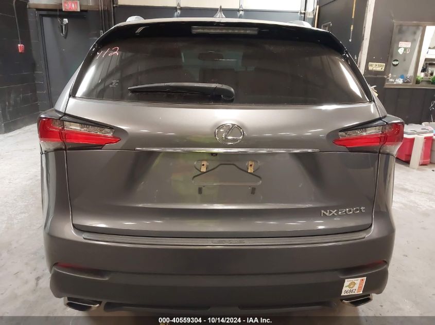 2015 Lexus Nx 200T VIN: JTJBARBZ3F2001918 Lot: 40559304