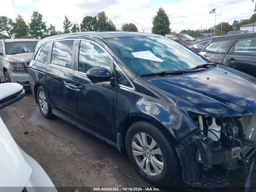 2015 Honda Odyssey Ex-L VIN: 5FNRL5H69FB079392 Lot: 40559352