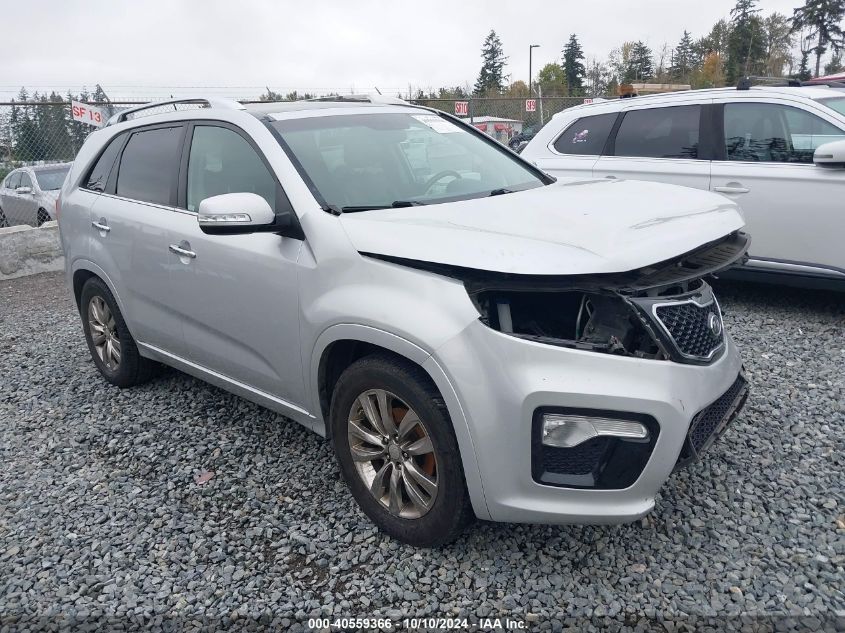 5XYKW4A26DG384879 2013 Kia Sorento Sx