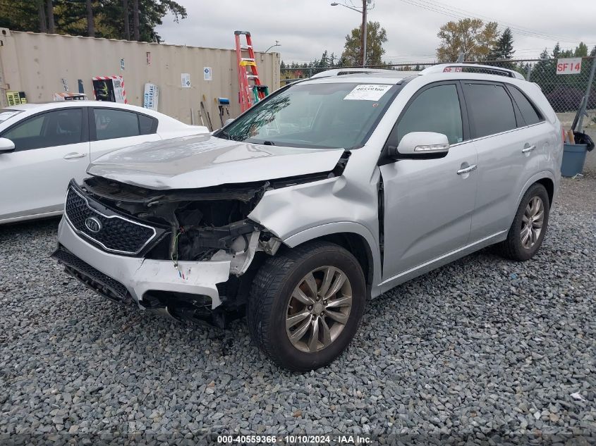 5XYKW4A26DG384879 2013 Kia Sorento Sx