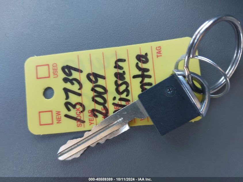 2009 Nissan Sentra 2.0S VIN: 3N1AB61E39L689109 Lot: 40559389