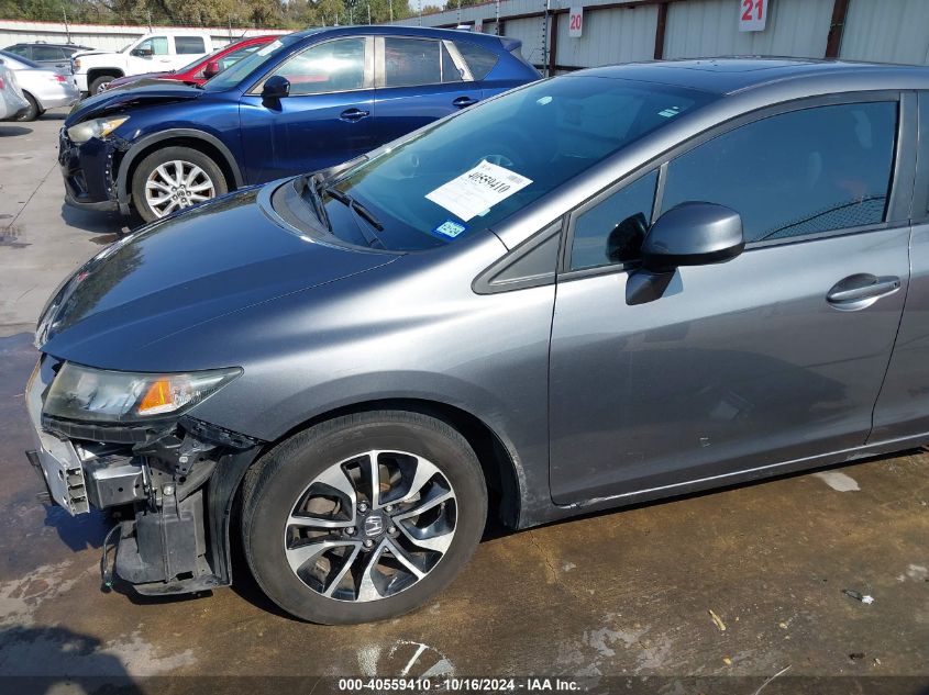 2013 Honda Civic Ex-L VIN: 19XFB2F95DE052291 Lot: 40559410