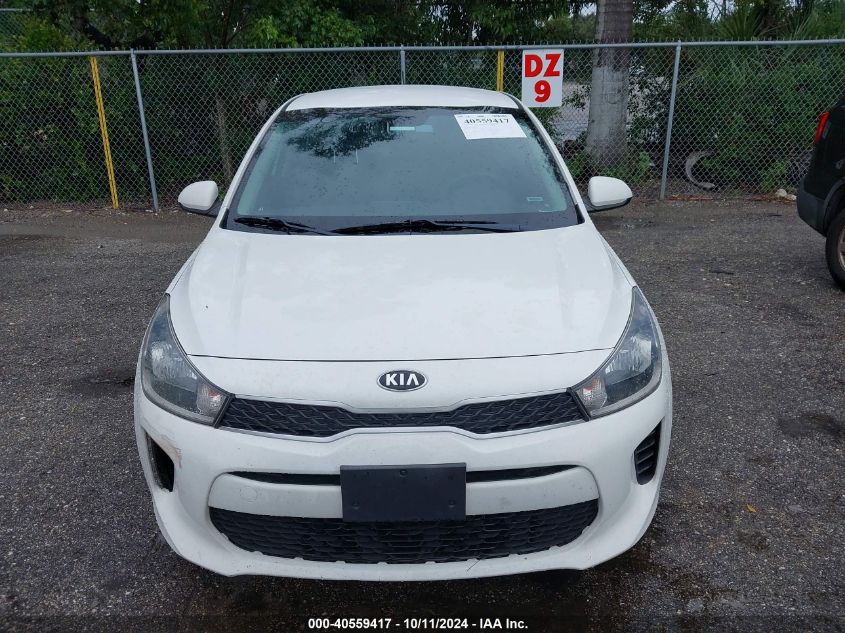 2018 Kia Rio S VIN: 3KPA24AB6JE103910 Lot: 40559417