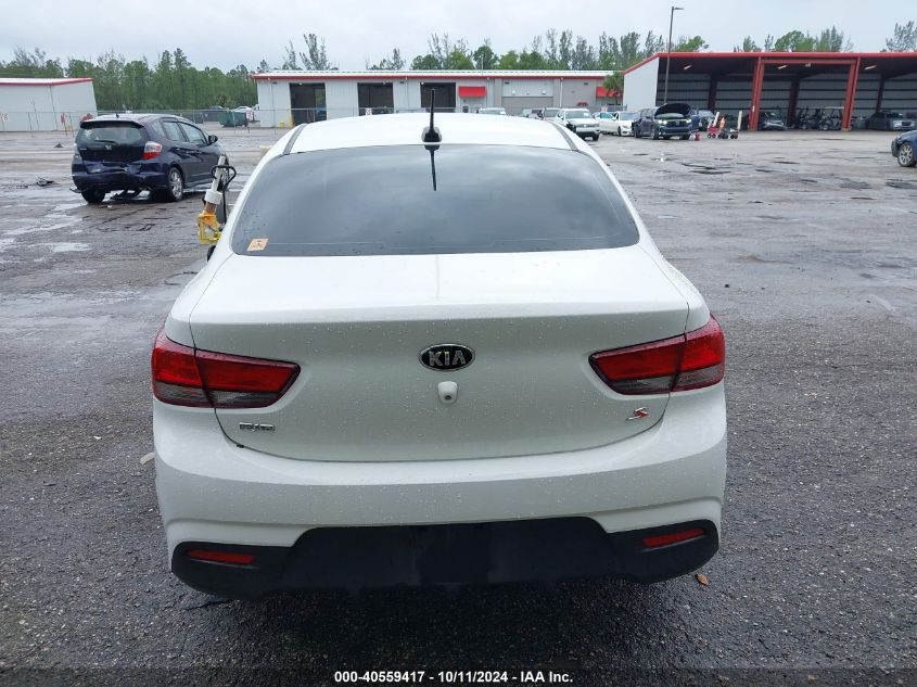 2018 Kia Rio S VIN: 3KPA24AB6JE103910 Lot: 40559417