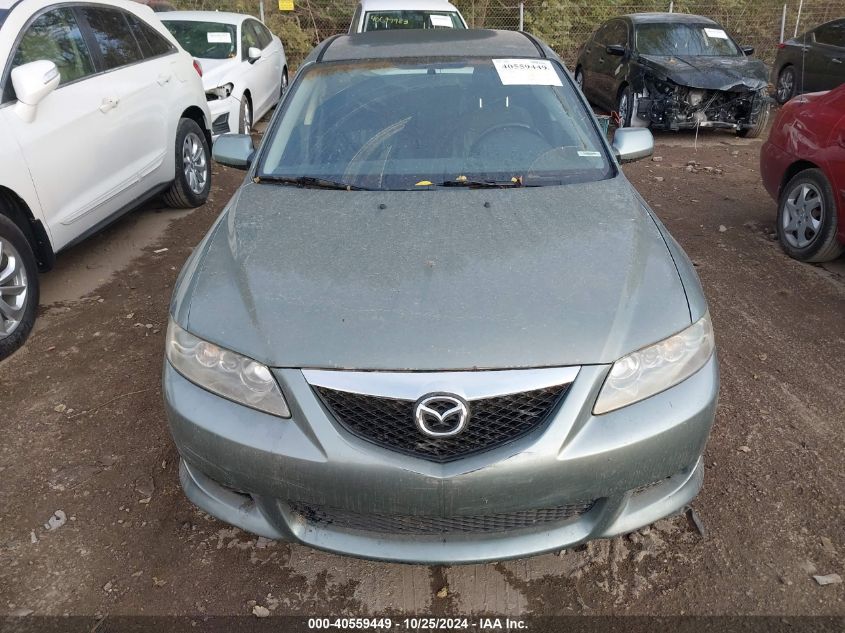 2004 Mazda Mazda6 I VIN: 1YVFP80C445N22521 Lot: 40559449