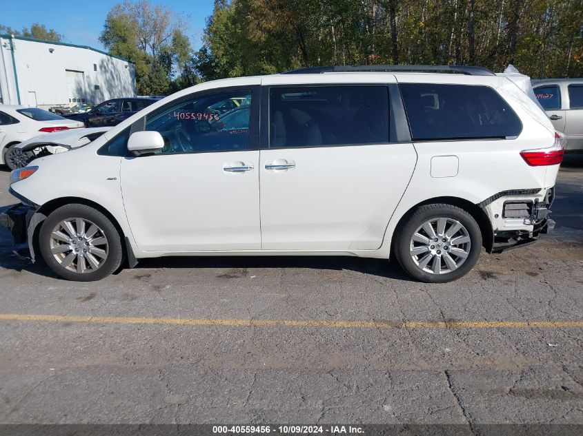 5TDDZ3DC9HS183484 2017 Toyota Sienna Xle/Limited