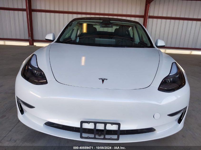 2023 Tesla Model 3 Long Range Dual Motor All-Wheel Drive VIN: 5YJ3E1EBXPF714860 Lot: 40559471