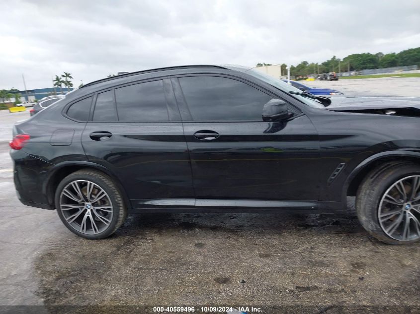 2023 BMW X4 xDrive30I VIN: 5UX33DT01P9N49234 Lot: 40559496