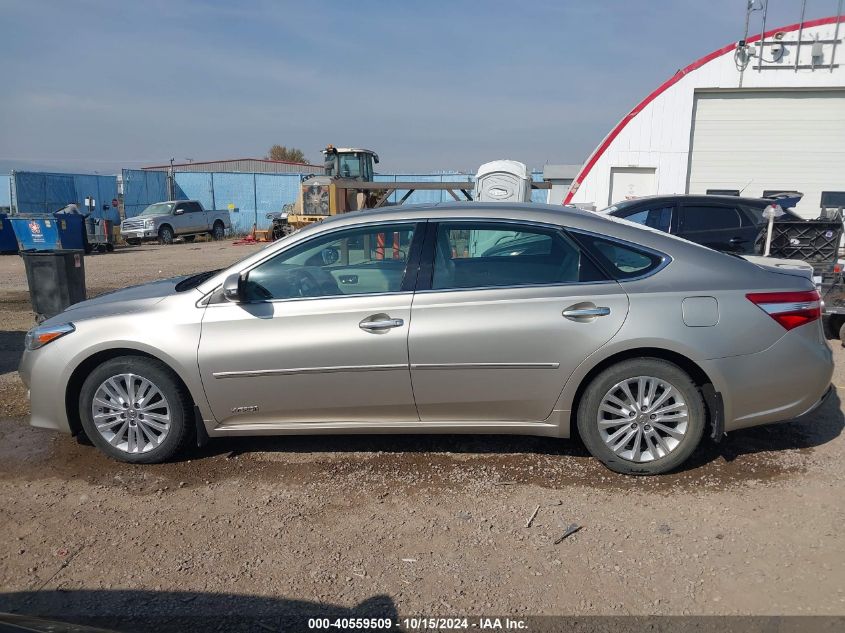 2013 Toyota Avalon Hybrid Xle Touring VIN: 4T1BD1EB9DU007908 Lot: 40559509