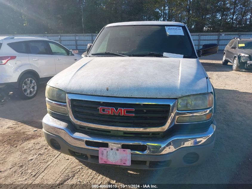 2006 GMC Sierra 2500Hd Sl VIN: 1GTHC29UX6E288780 Lot: 40559510