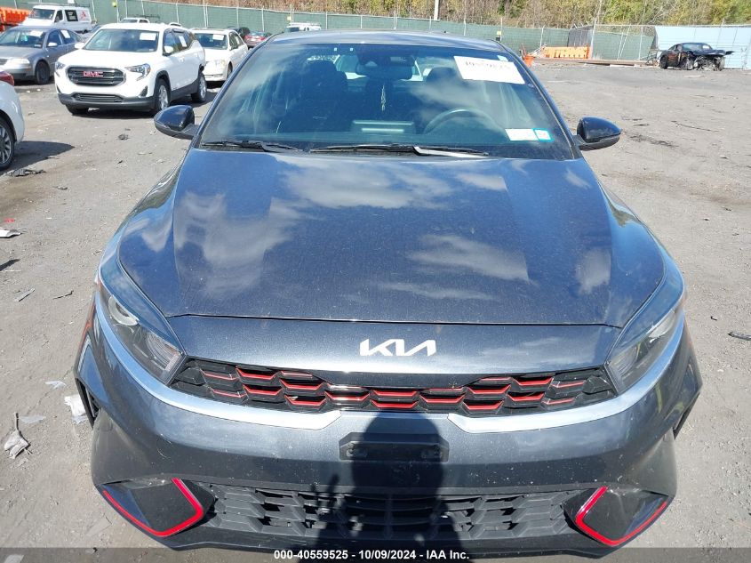 2022 Kia Forte Gt-Line VIN: 3KPF54AD0NE493651 Lot: 40559525