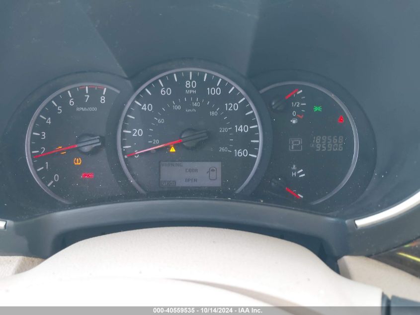 2011 Nissan Quest S/Sv/Sl/Le VIN: JN8AE2KP8B9008085 Lot: 40559535