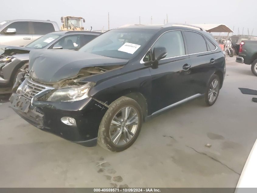 2T2ZK1BAXFC177677 2015 LEXUS RX - Image 2