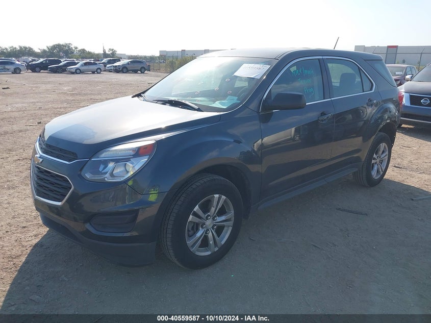 VIN 2GNALBEK6H1522463 2017 CHEVROLET EQUINOX LS