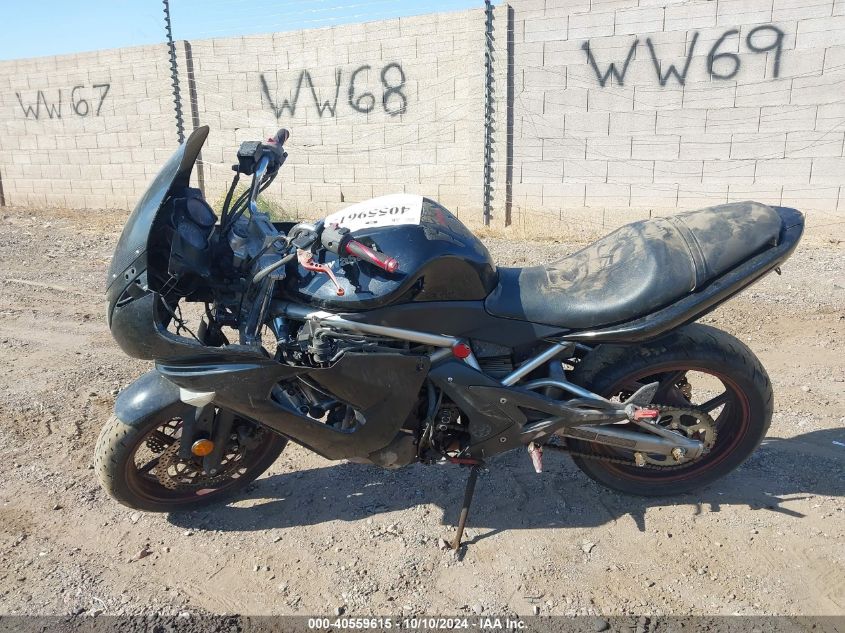 2008 Kawasaki Ex650 A VIN: JKAEXEA128A040215 Lot: 40559615