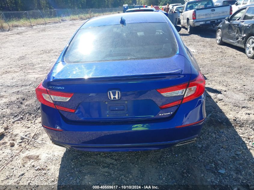 1HGCV1F32JA053138 2018 Honda Accord Sport