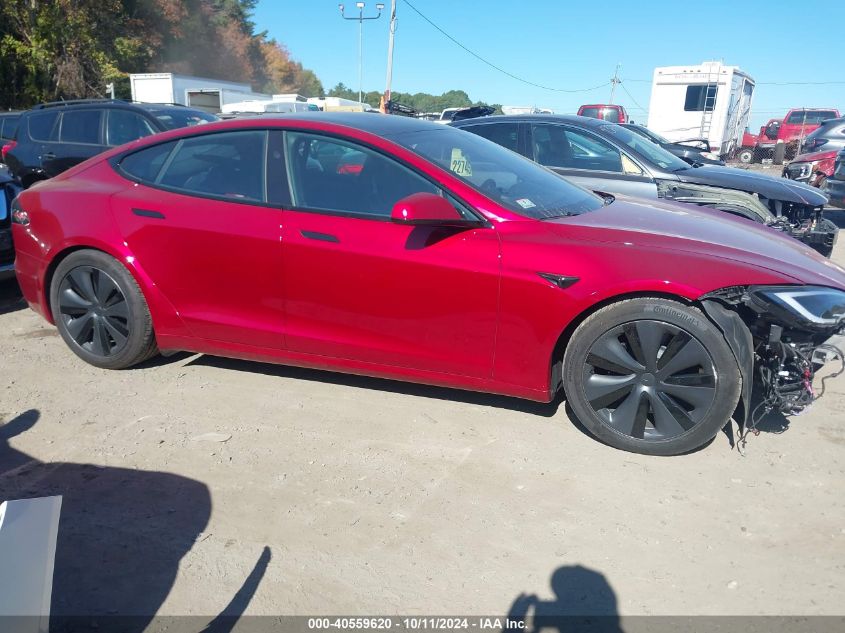 2023 Tesla Model S Dual Motor All-Wheel Drive/Standard Range VIN: 5YJSA1E53PF523735 Lot: 40559620