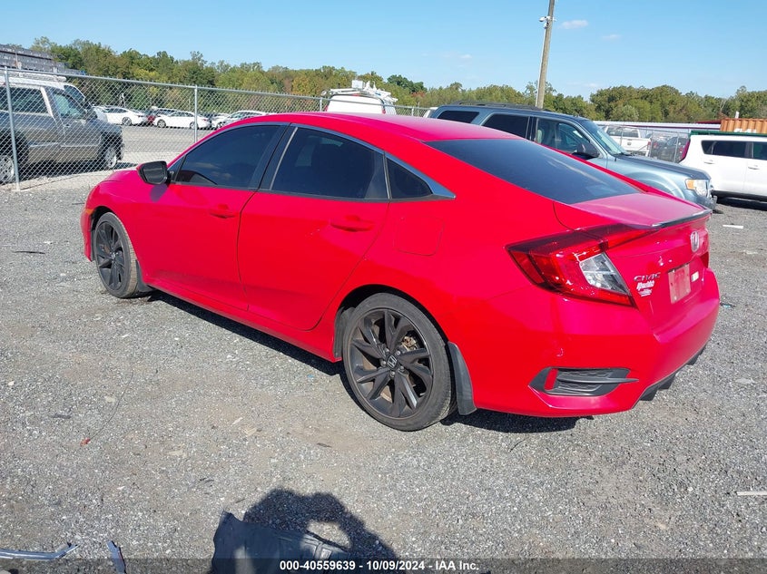 2020 HONDA CIVIC SPORT - 2HGFC2F86LH558558