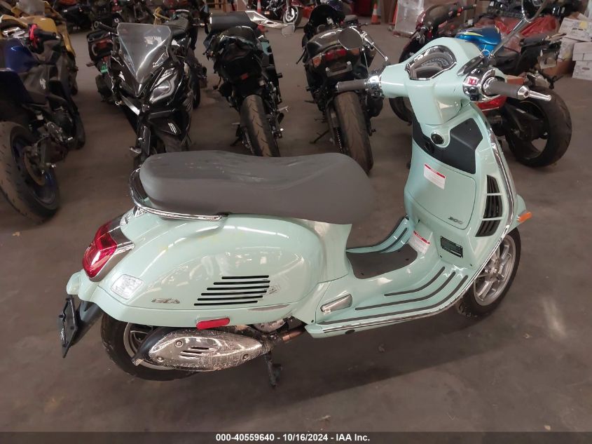 2024 Vespa Gts/Sei Giorni 300 VIN: ZAPMD39M2R5101455 Lot: 40559640