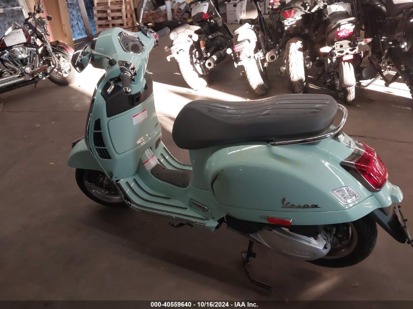 2024 Vespa Gts/Sei Giorni 300 VIN: ZAPMD39M2R5101455 Lot: 40559640