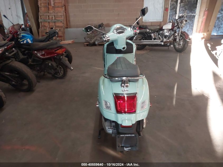 2024 Vespa Gts/Sei Giorni 300 VIN: ZAPMD39M2R5101455 Lot: 40559640