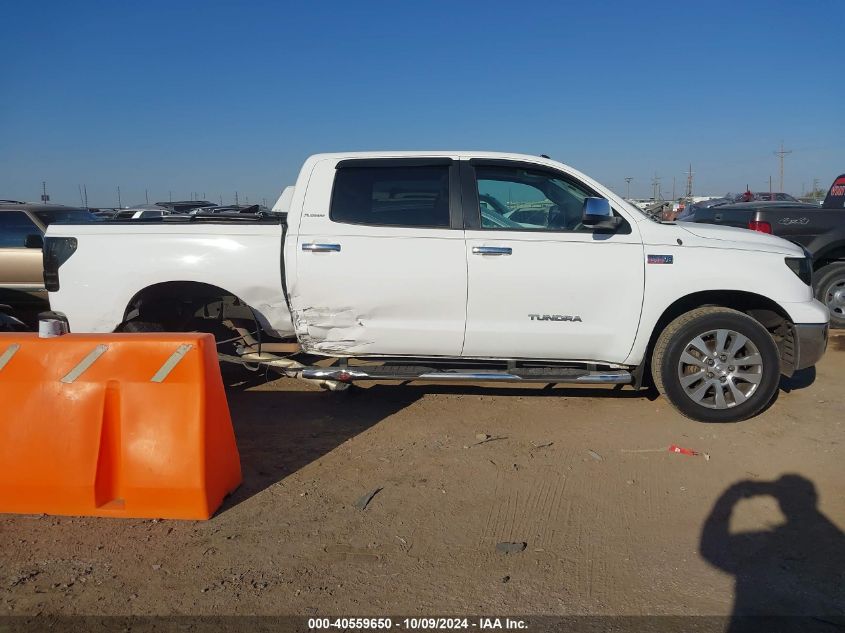 2013 Toyota Tundra Platinum 5.7L V8 VIN: 5TFHW5F14DX289024 Lot: 40559650