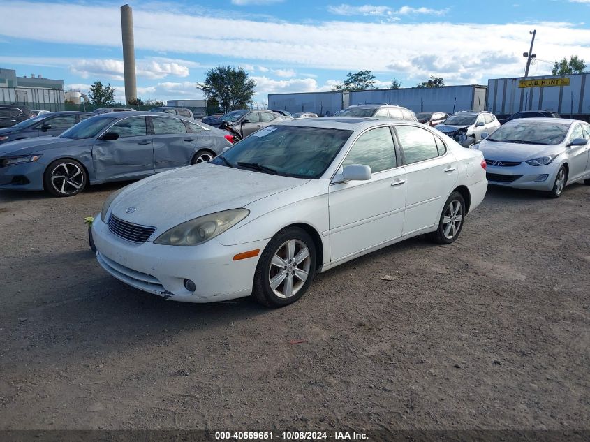 2005 Lexus Es 330 VIN: JTHBA30G755060502 Lot: 40559651