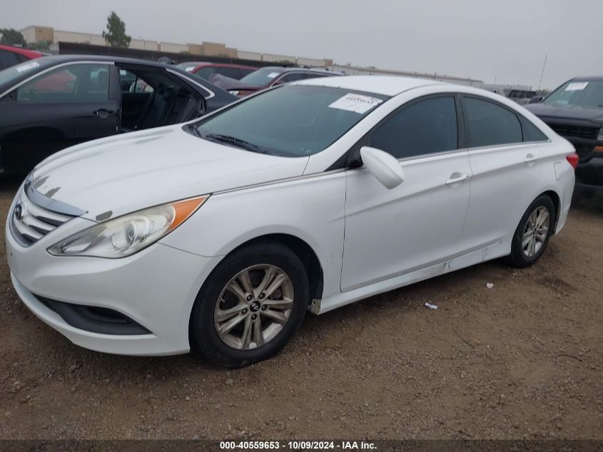 5NPEB4AC2EH867961 2014 Hyundai Sonata Gls