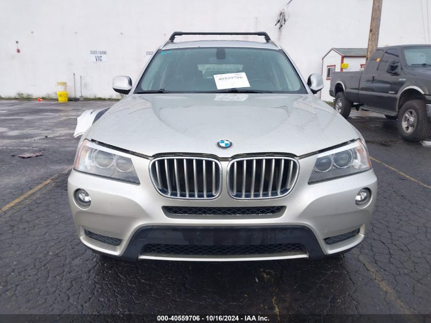 2012 BMW X3 xDrive28I VIN: 5UXWX5C56CL723833 Lot: 40559706