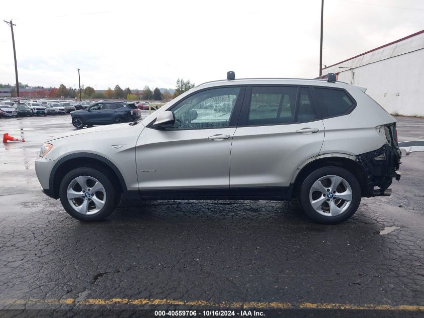 2012 BMW X3 xDrive28I VIN: 5UXWX5C56CL723833 Lot: 40559706