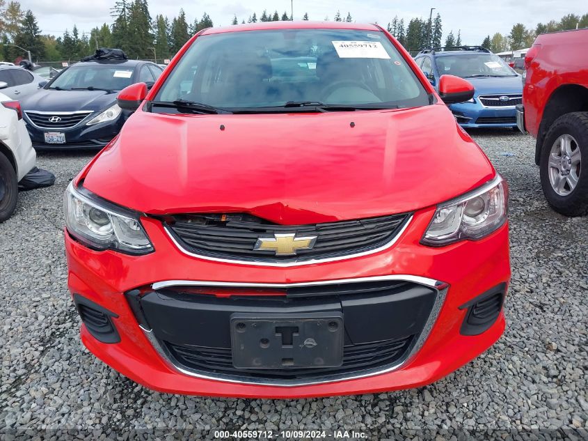 1G1JD5SHXH4132978 2017 Chevrolet Sonic Lt