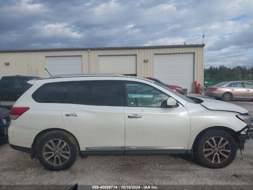 2015 Nissan Pathfinder Sl VIN: 5N1AR2MN3FC670107 Lot: 40559714