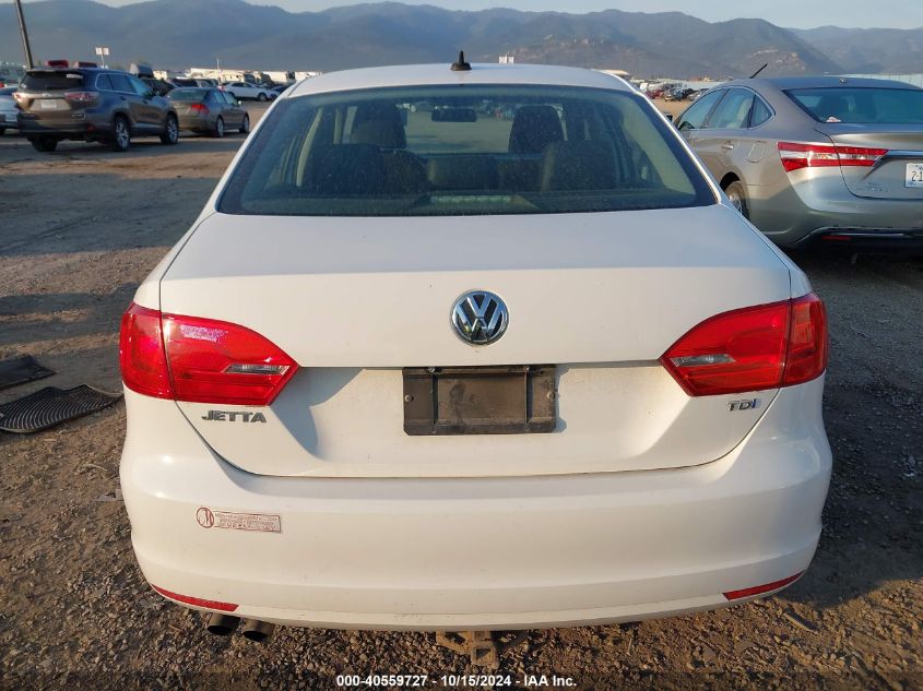 2013 Volkswagen Jetta 2.0L Tdi VIN: 3VWLL7AJ2DM374565 Lot: 40559727