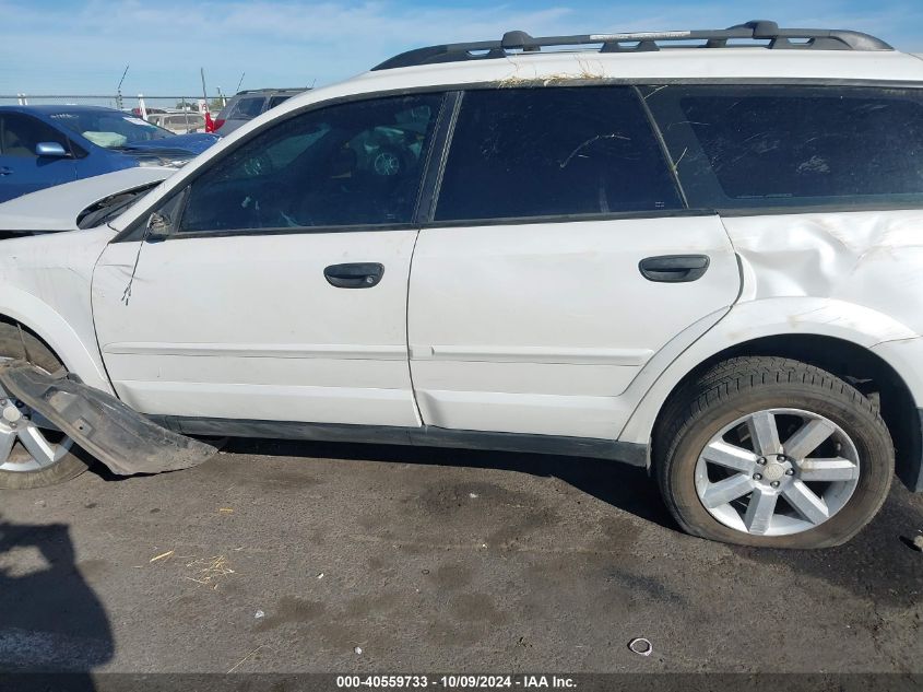 2009 Subaru Outback 2.5I VIN: 4S4BP61C696317061 Lot: 40559733