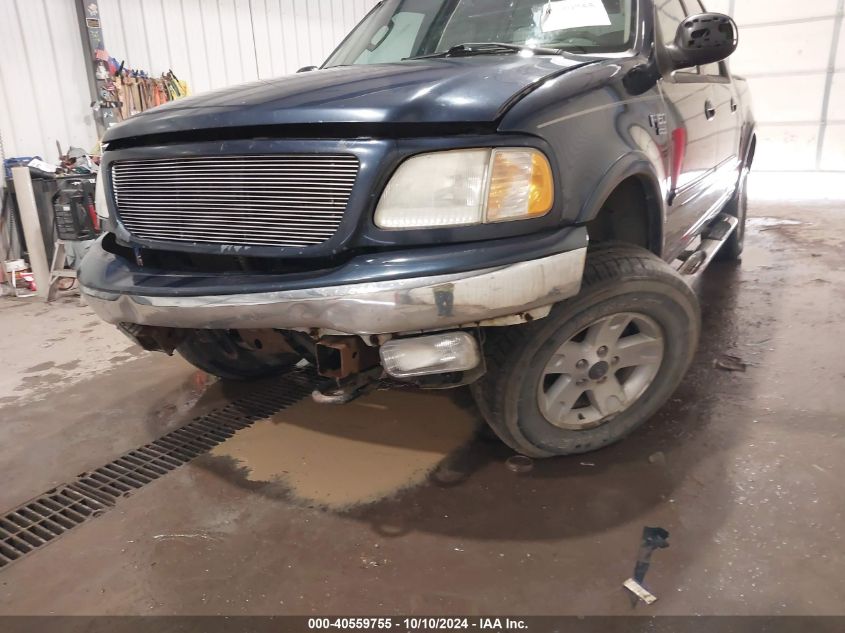 2003 Ford F-150 Lariat/Xlt VIN: 1FTRW08L33KB61018 Lot: 40559755