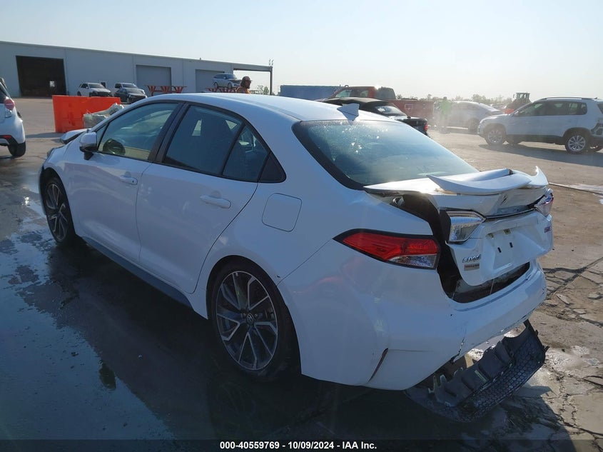 VIN 5YFS4RCEXLP047281 2020 TOYOTA COROLLA SE