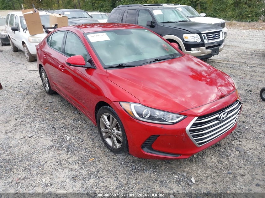 VIN KMHD84LFXHU247916 2017 HYUNDAI ELANTRA SE