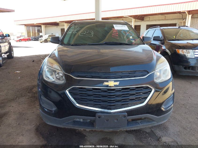 2017 Chevrolet Equinox Ls VIN: 2GNFLEEKXH6144013 Lot: 40559838