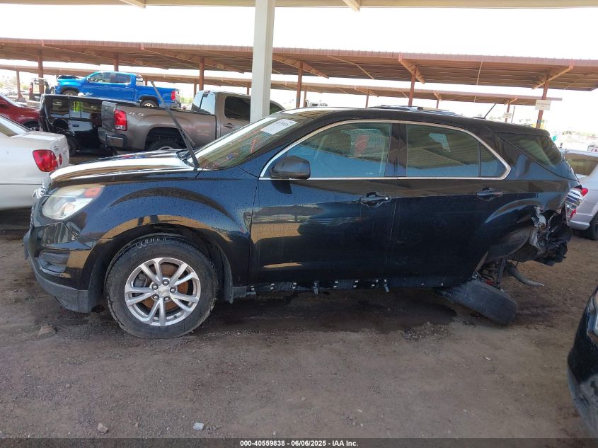 2017 Chevrolet Equinox Ls VIN: 2GNFLEEKXH6144013 Lot: 40559838