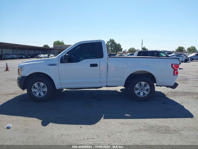 2018 Ford F-150 Xl VIN: 1FTMF1CB5JKD57778 Lot: 40559893