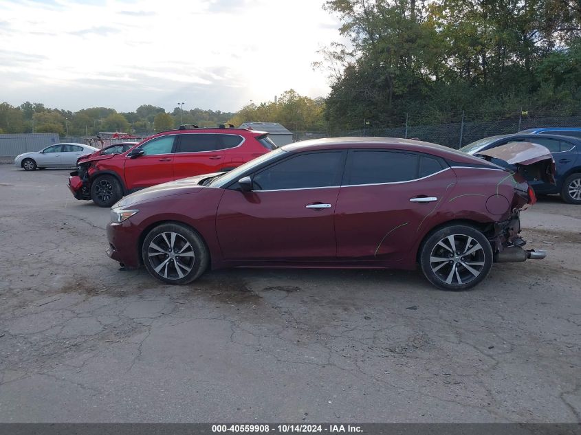 2016 Nissan Maxima 3.5S/Sv/Sl/Sr/Plat VIN: 1N4AA6AP4GC900771 Lot: 40559908