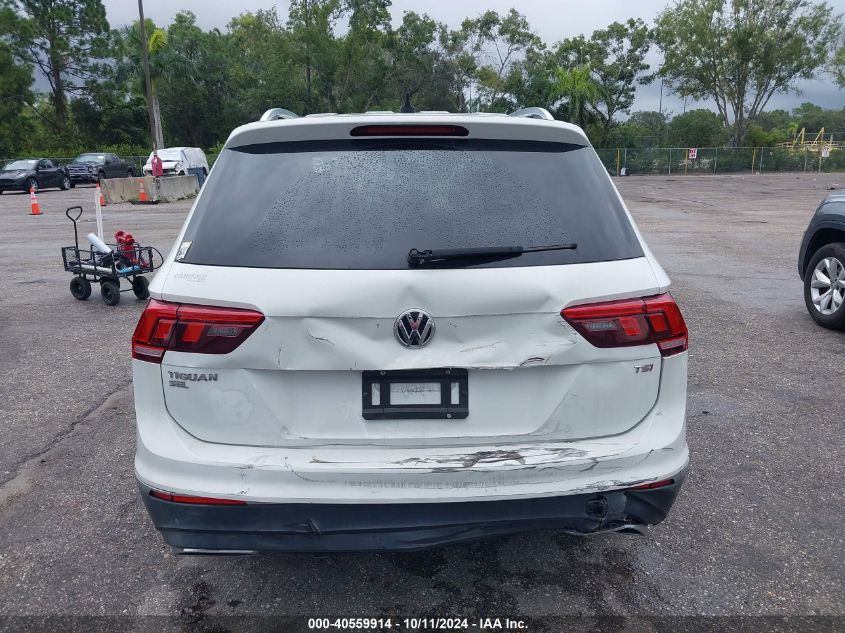 3VV3B7AX8JM178864 2018 Volkswagen Tiguan 2.0T Se/2.0T Sel