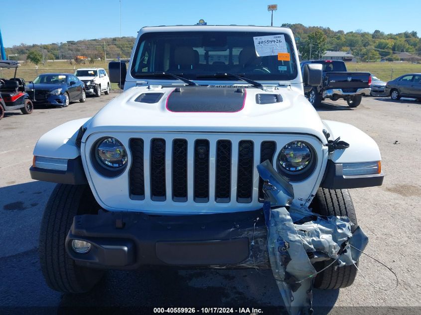 2022 Jeep Gladiator Rubicon 4X4 VIN: 1C6JJTBM2NL137487 Lot: 40559926