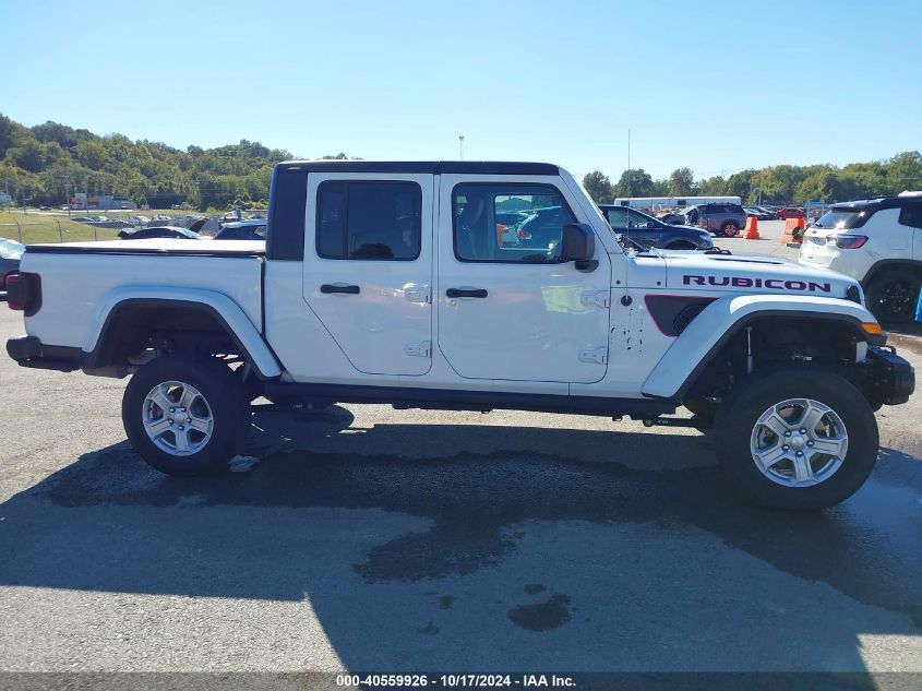 2022 Jeep Gladiator Rubicon 4X4 VIN: 1C6JJTBM2NL137487 Lot: 40559926