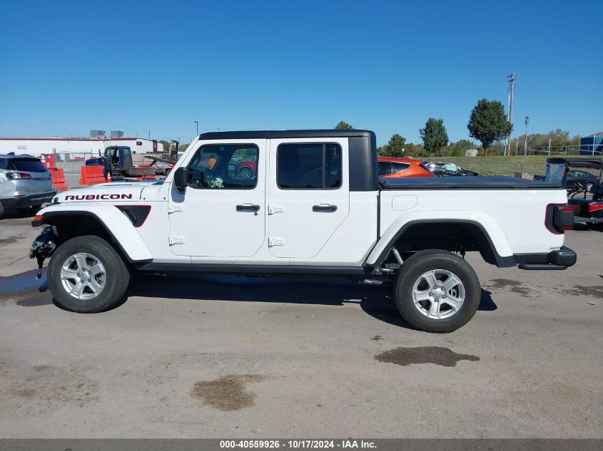 2022 Jeep Gladiator Rubicon 4X4 VIN: 1C6JJTBM2NL137487 Lot: 40559926